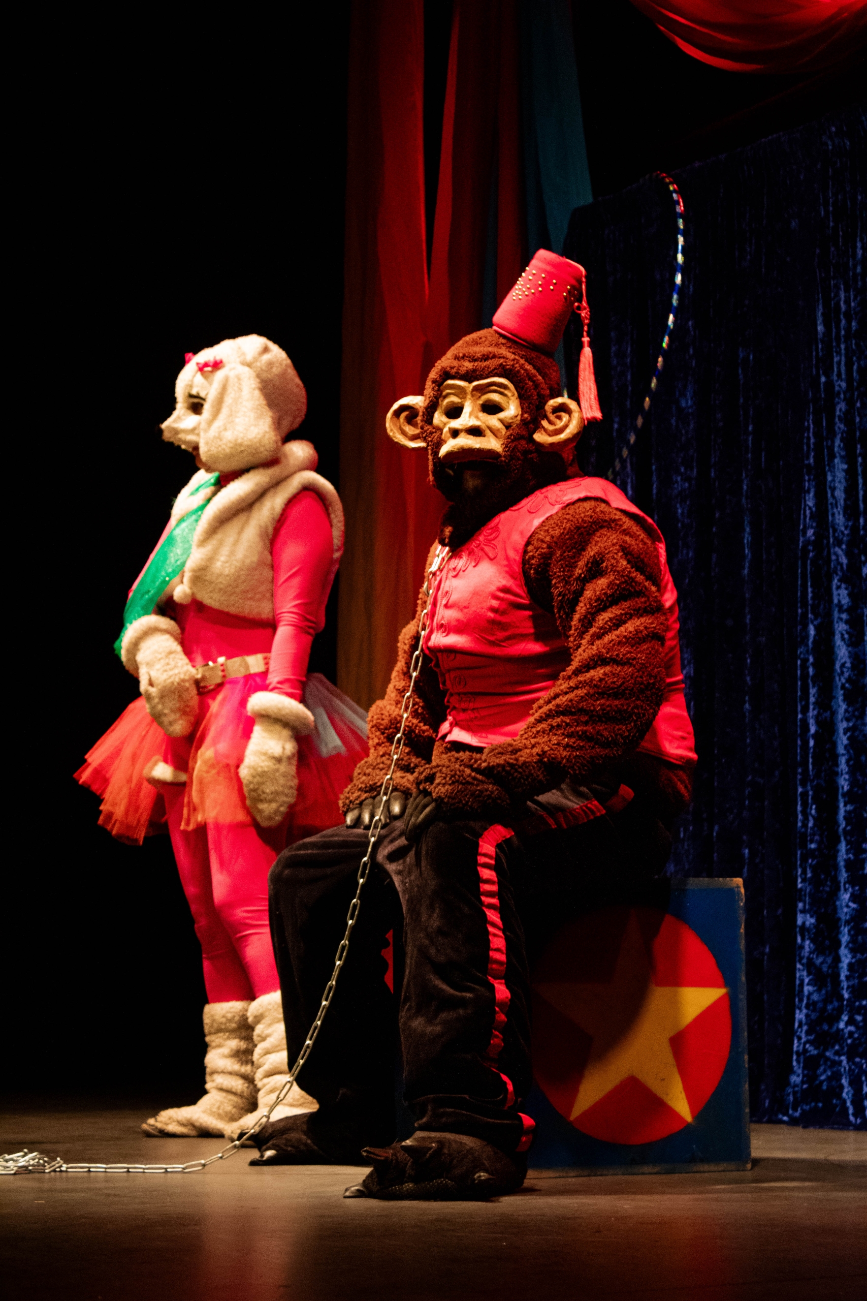 Escena de la obra Manifiesto animal, EcoTeatro